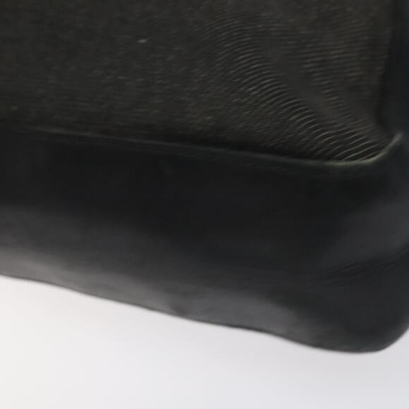 GUCCI Web Sherry Line Hand Bag Canvas Black Silver - Picture 10 of 16